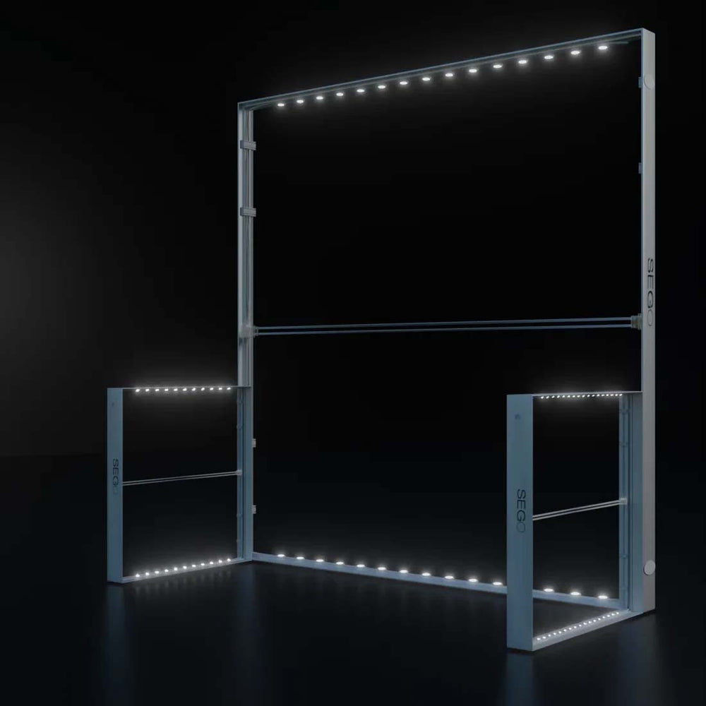 SEGO Backlit Booth 3m x 3m - Model 3