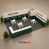 Modular Booth Kits 9m x 6m - Model 7