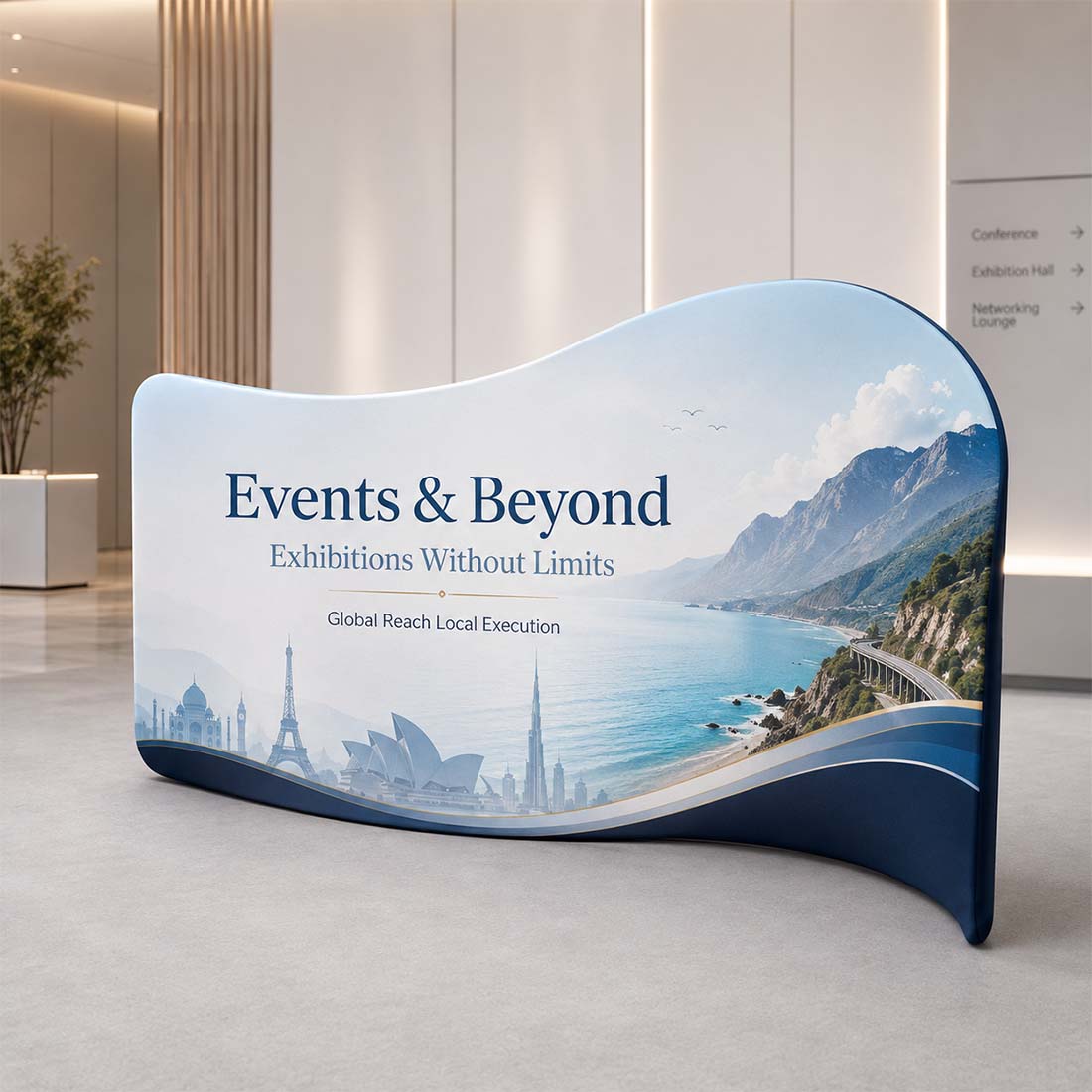 Glide Wave Exhibition Display