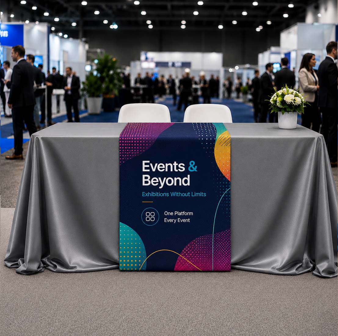 Personalized Table Runners – Custom Printed Logo Table Runner