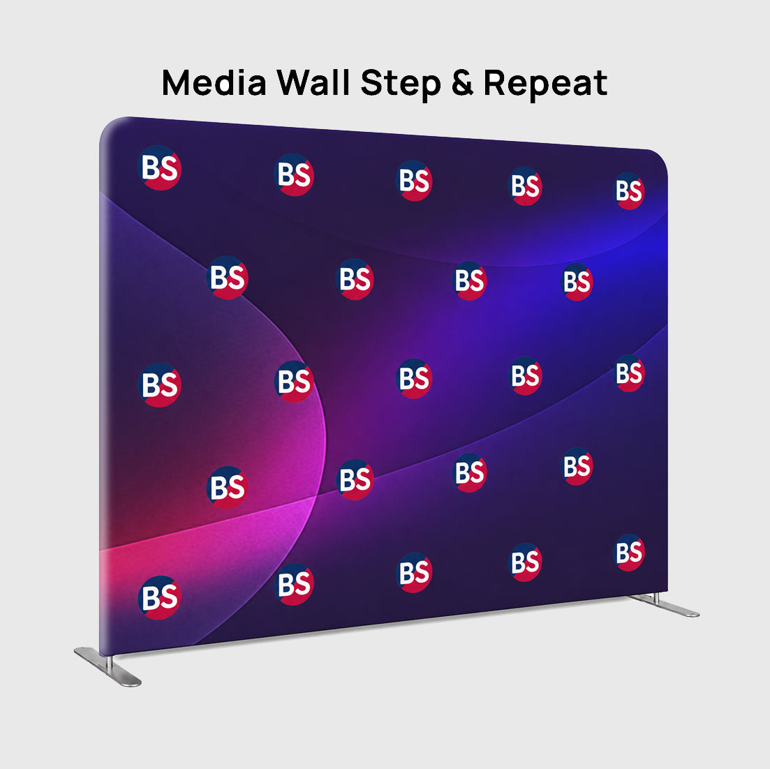 Tension Fabric Step & Repeat Display Wall