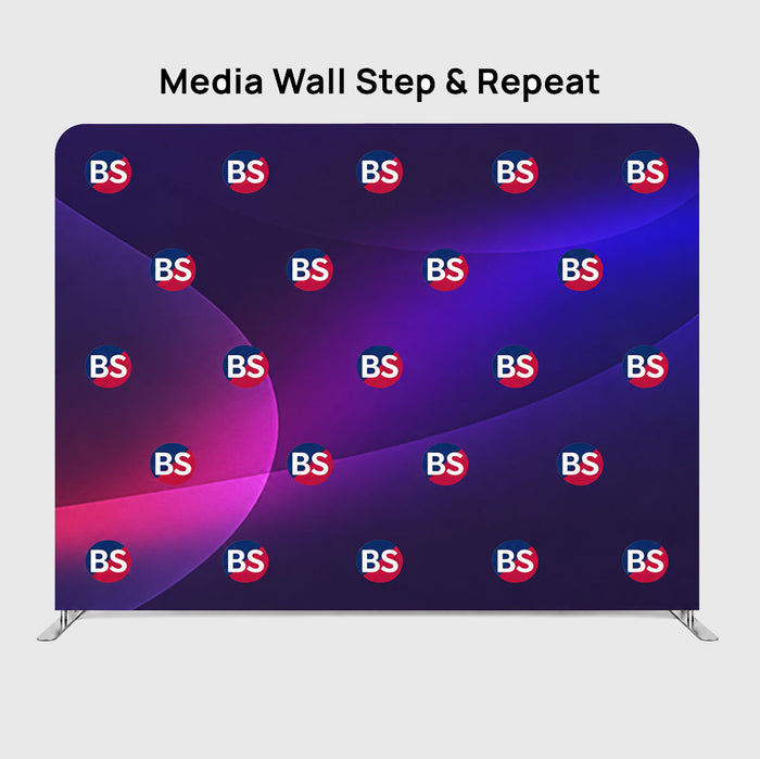 Tension Fabric Step & Repeat Display Wall