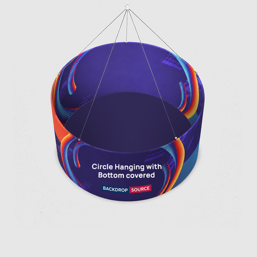 Circle Hanging with Bottom covered