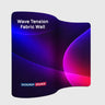S Shape Wave Fabric Display Wall
