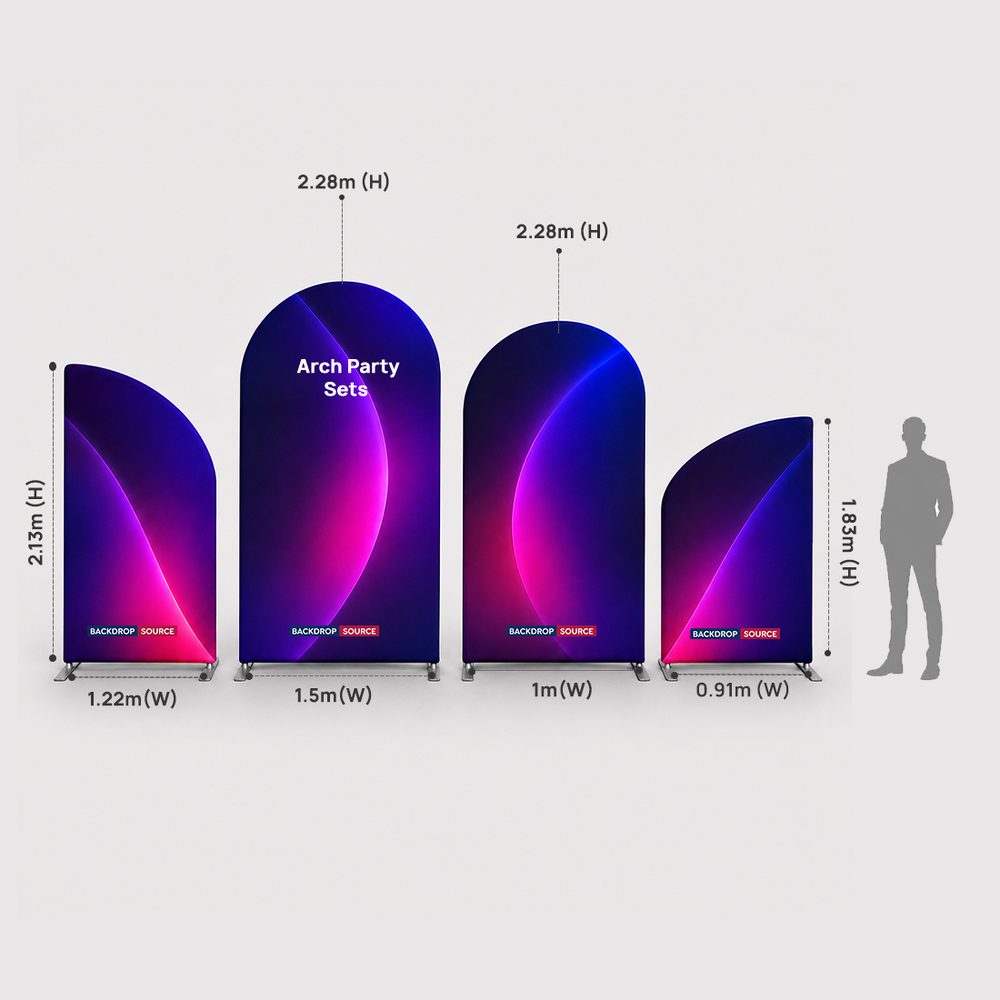 Arch Party Sets - 4 Walls