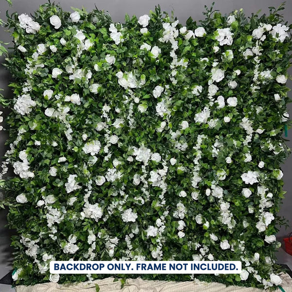Artificial Floral Event Wall Backdrop – Style 35