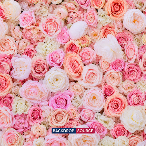 Artificial Floral Event Wall Backdrop – Style 54