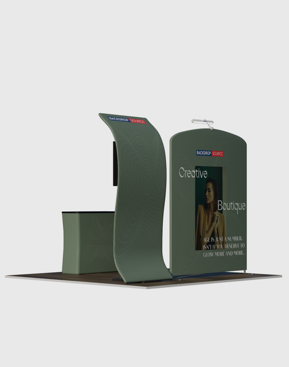 Portable Exhibit Display 3m x 3m - Model 11