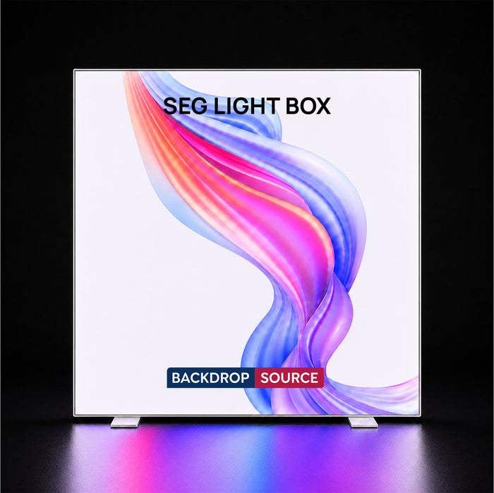 Backlit SEG Fabric Display Frame - 120mm Depth Aluminum Profile