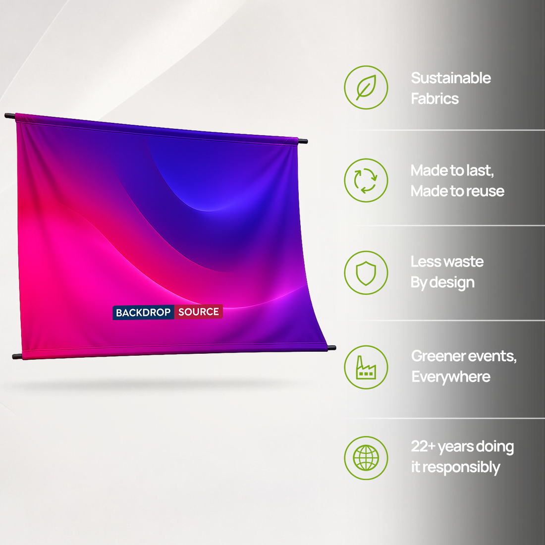 Blockout Fabric Backdrop Printing