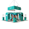 Modular Booth Kits 6m x 6m - Model 02