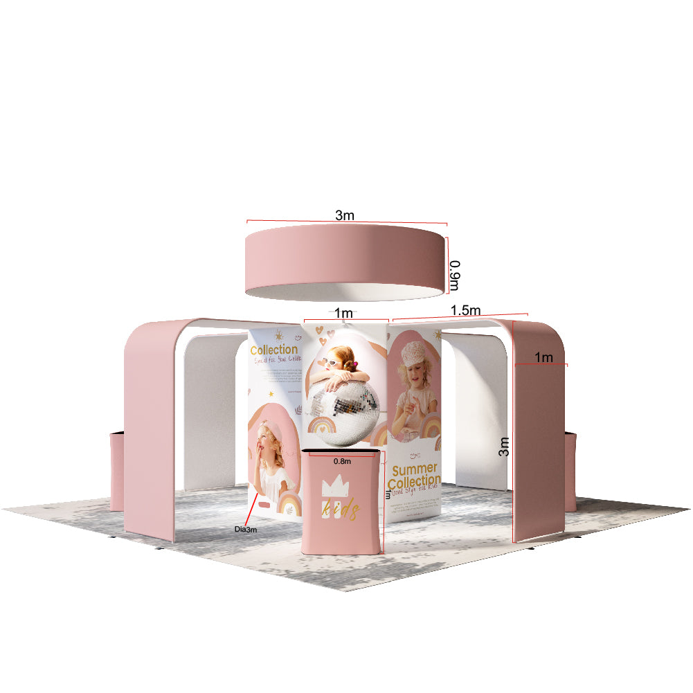 Modular Booth Kits 6m x 6m - Model  06