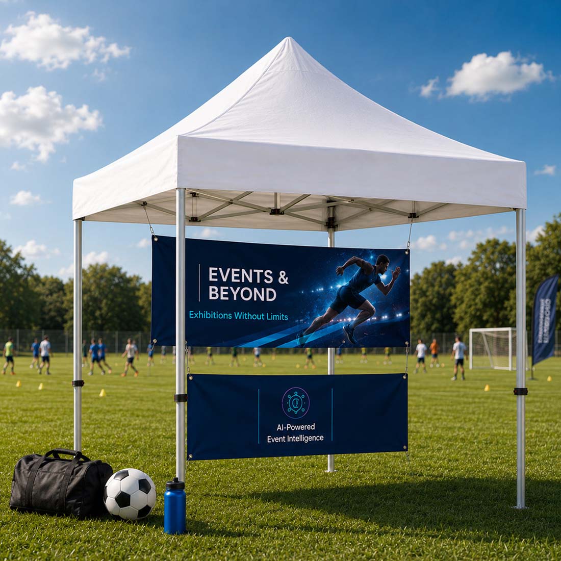 Canopy Hanging Fabric Banner Kit – Hanging Graphics Only