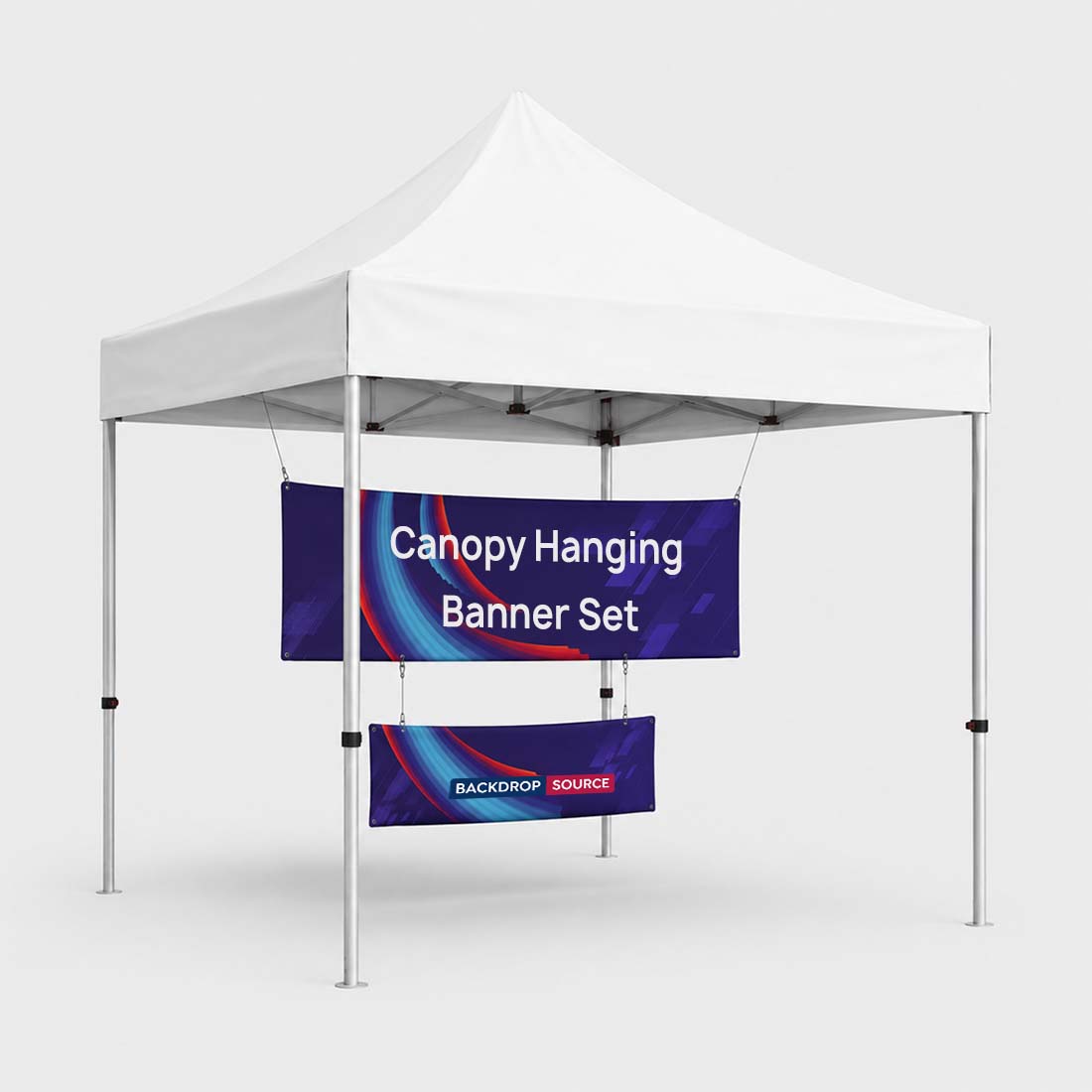 Canopy Hanging Fabric Banner Kit – Hanging Graphics Only