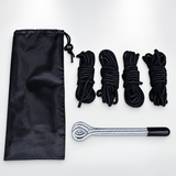 Flag Ground Spikes with Rope