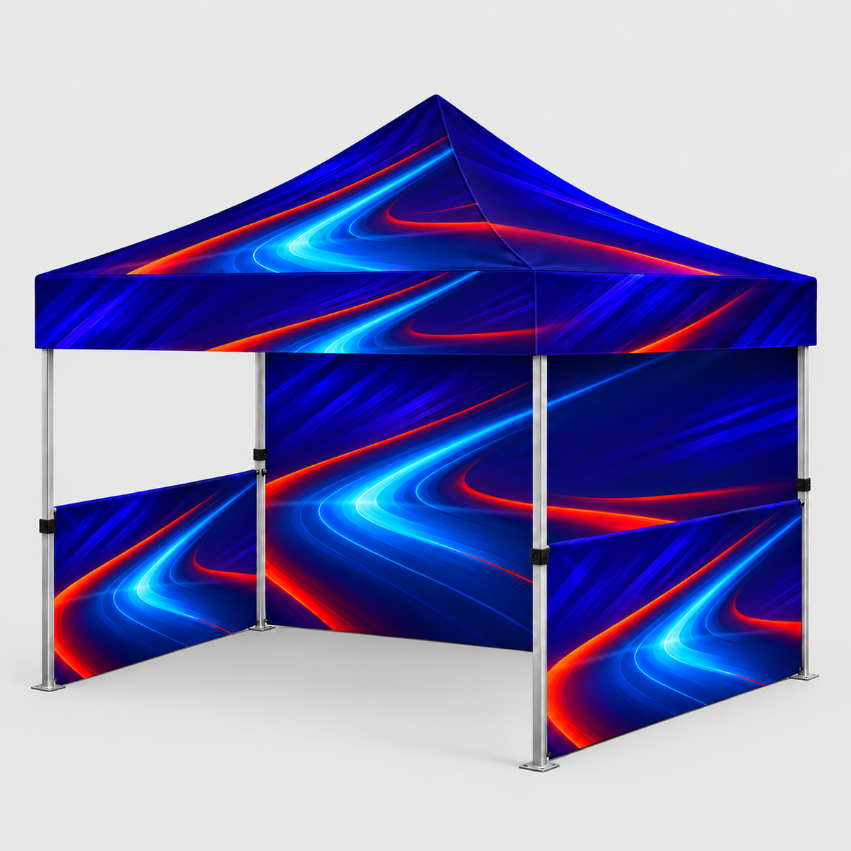 Lighted Canopy Tent – 3m x 3m (LED Frame)