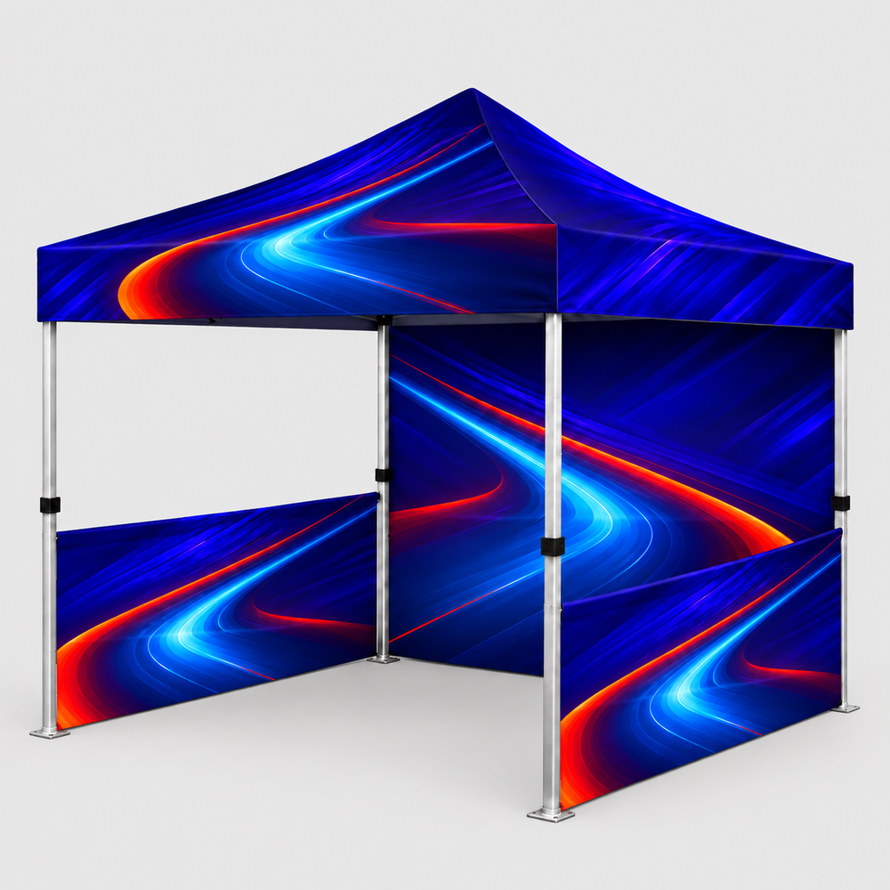 Lighted Canopy Tent – 3m x 3m (LED Frame)