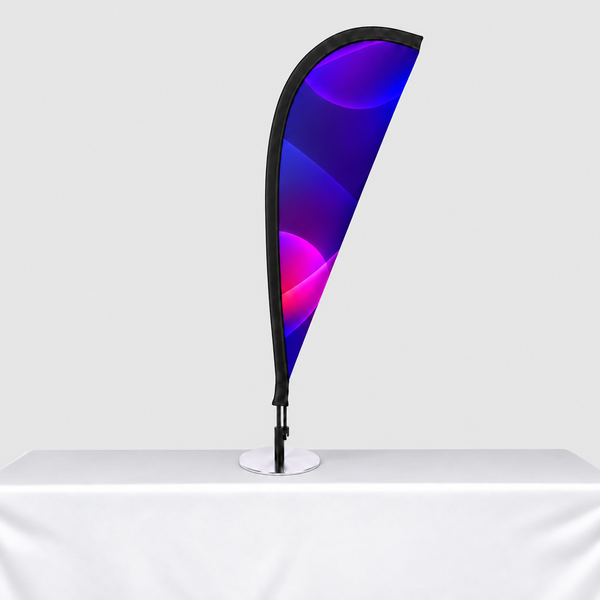 Custom Table Feather Flags