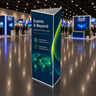 Modular Triangle Fabric Banner Display Stand – 3 Way Displays