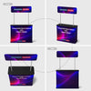 Convertible Fabric Podium Case with Header Display