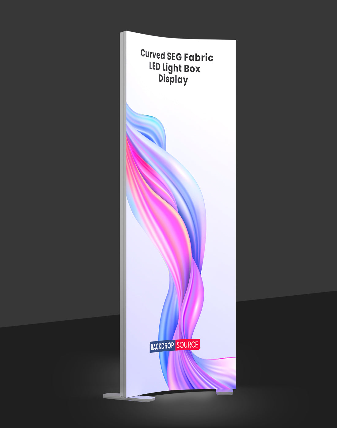 Frameless SEG Fabric LED Light Box | Backdropsource