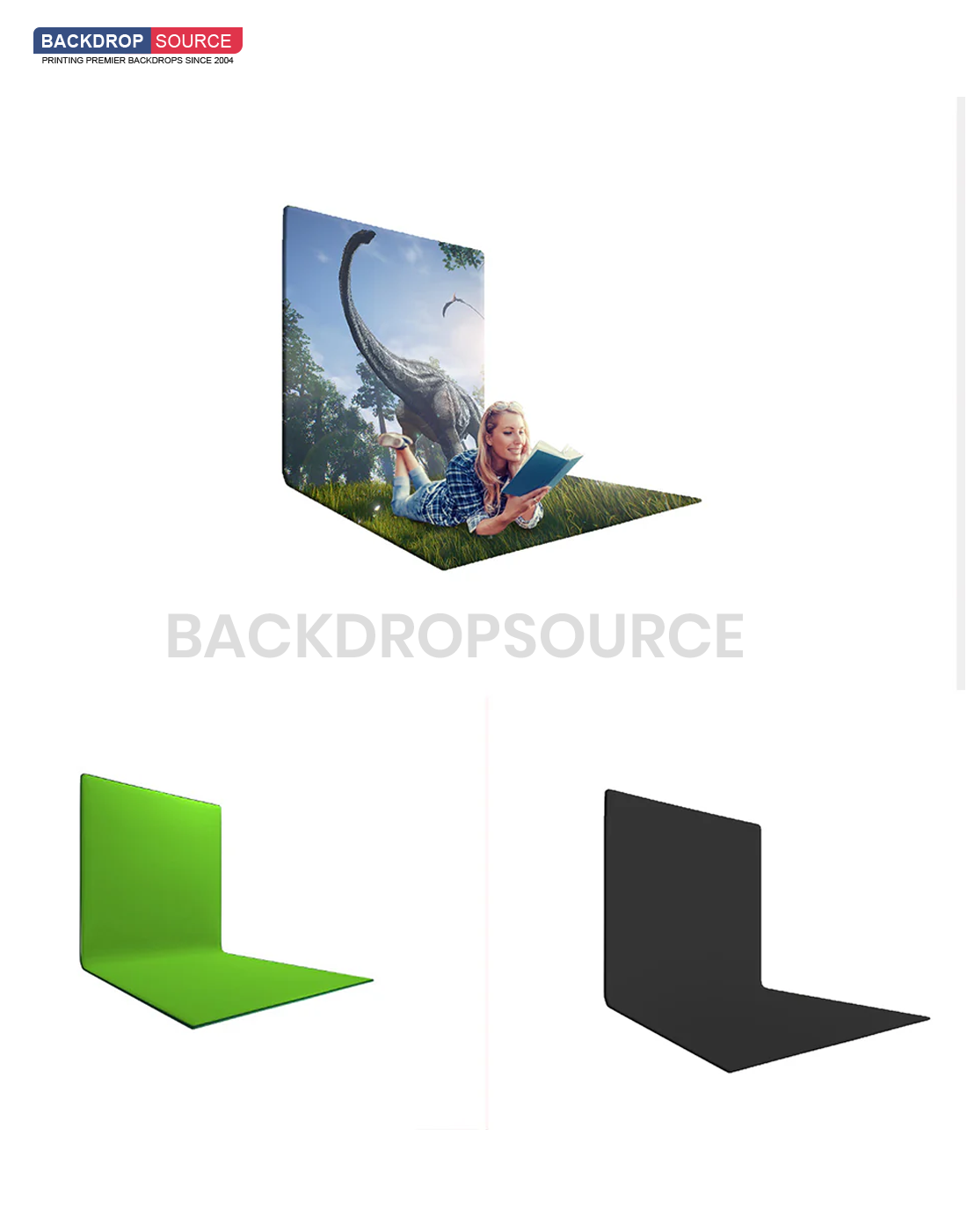 Custom Printed L-Shaped Photo Backdrop | Bakcdropsource – Backdropsource UK