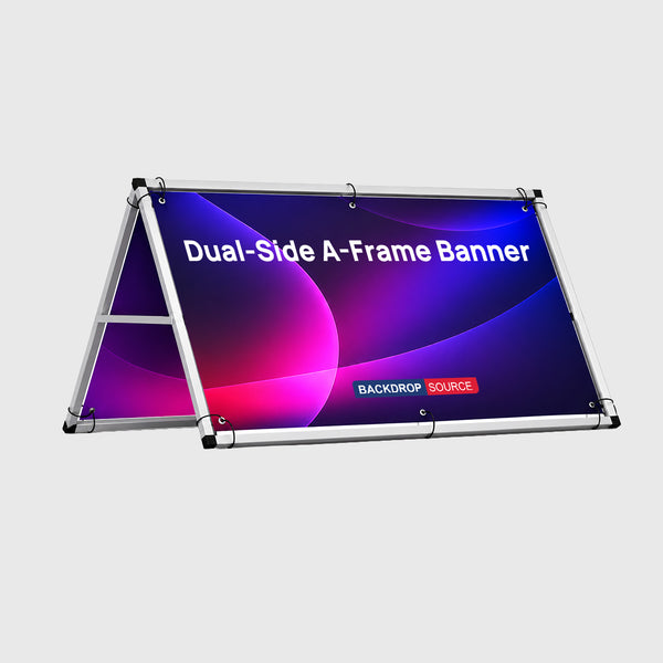 Dual-Sided A-Frame Banner