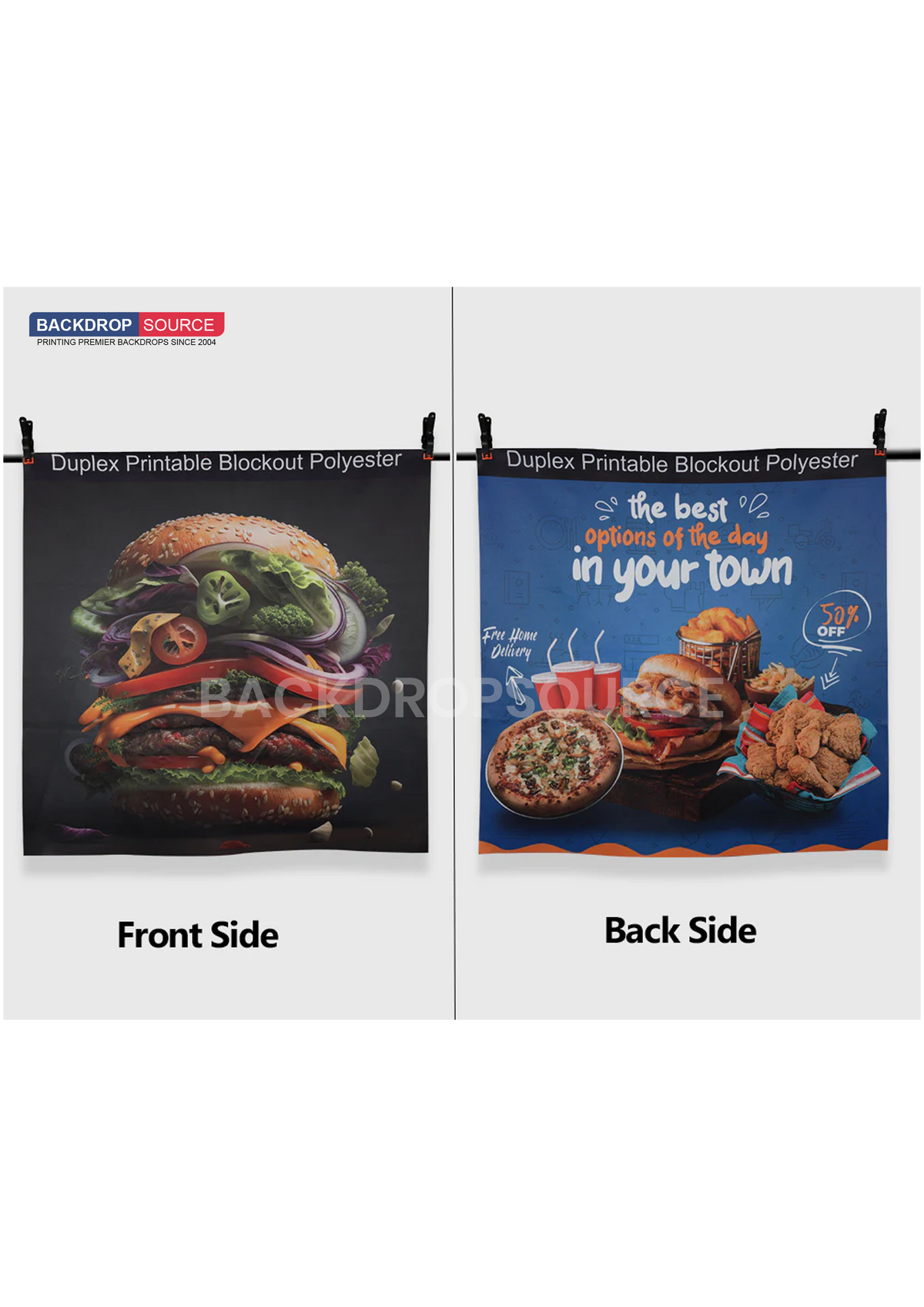 Blockout Polyester Fabric Printing - Premium Quality – Backdropsource UK