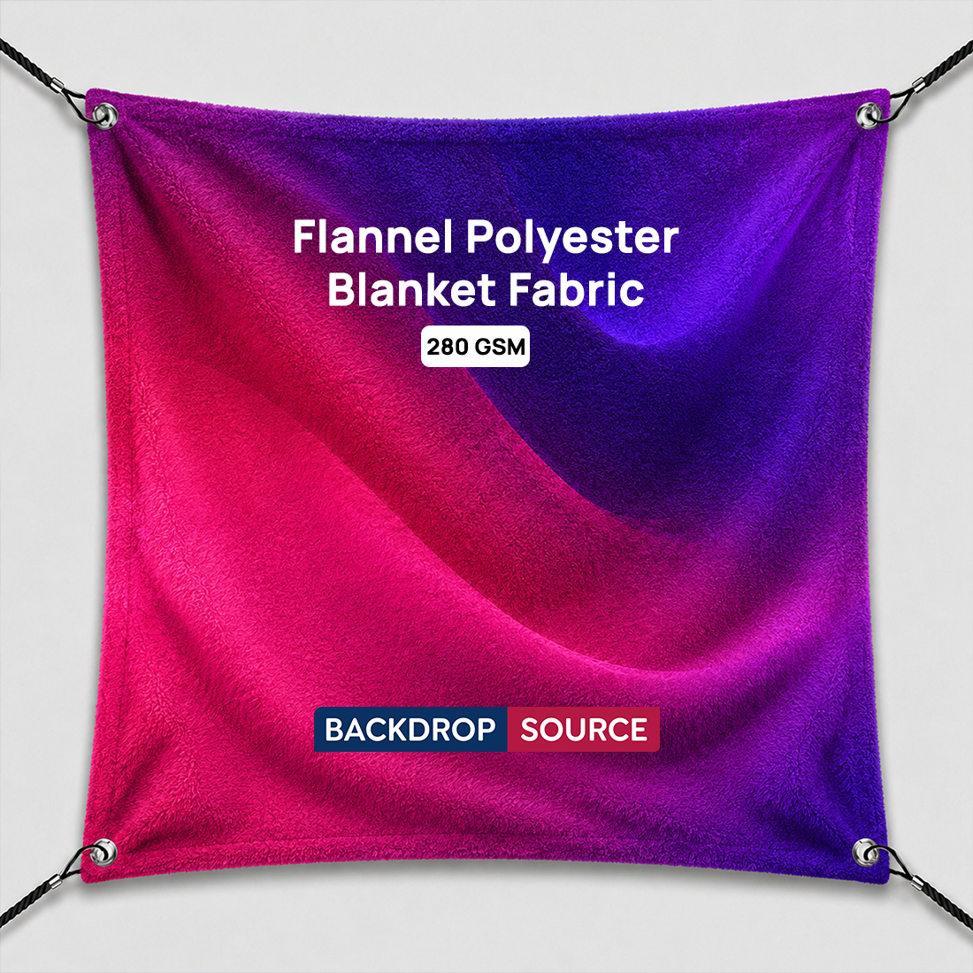 Flannel Polyester Fabric Printing