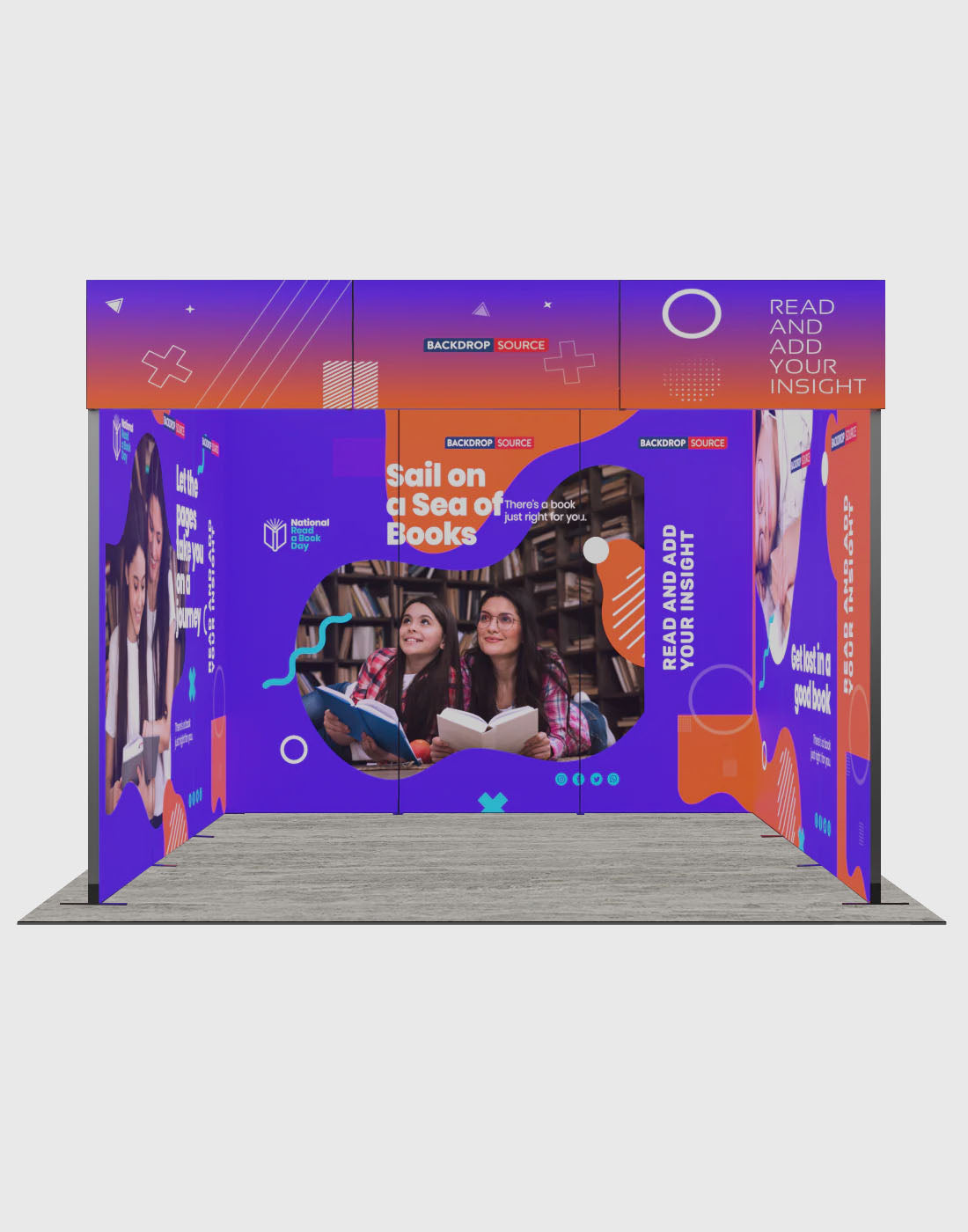 Foldable SEG Exhibition Display - Model 11