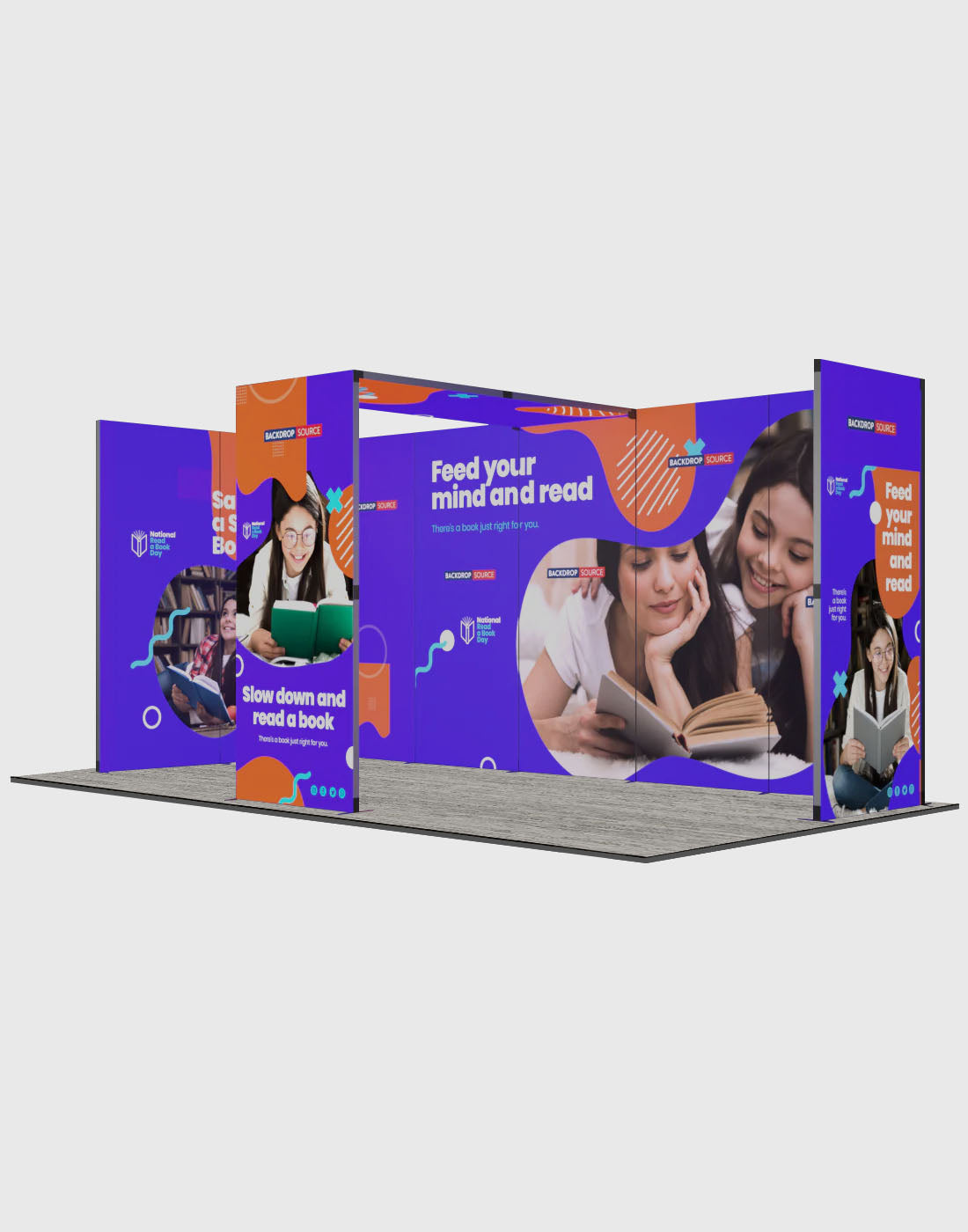 Foldable SEG Exhibition Display - Model 14