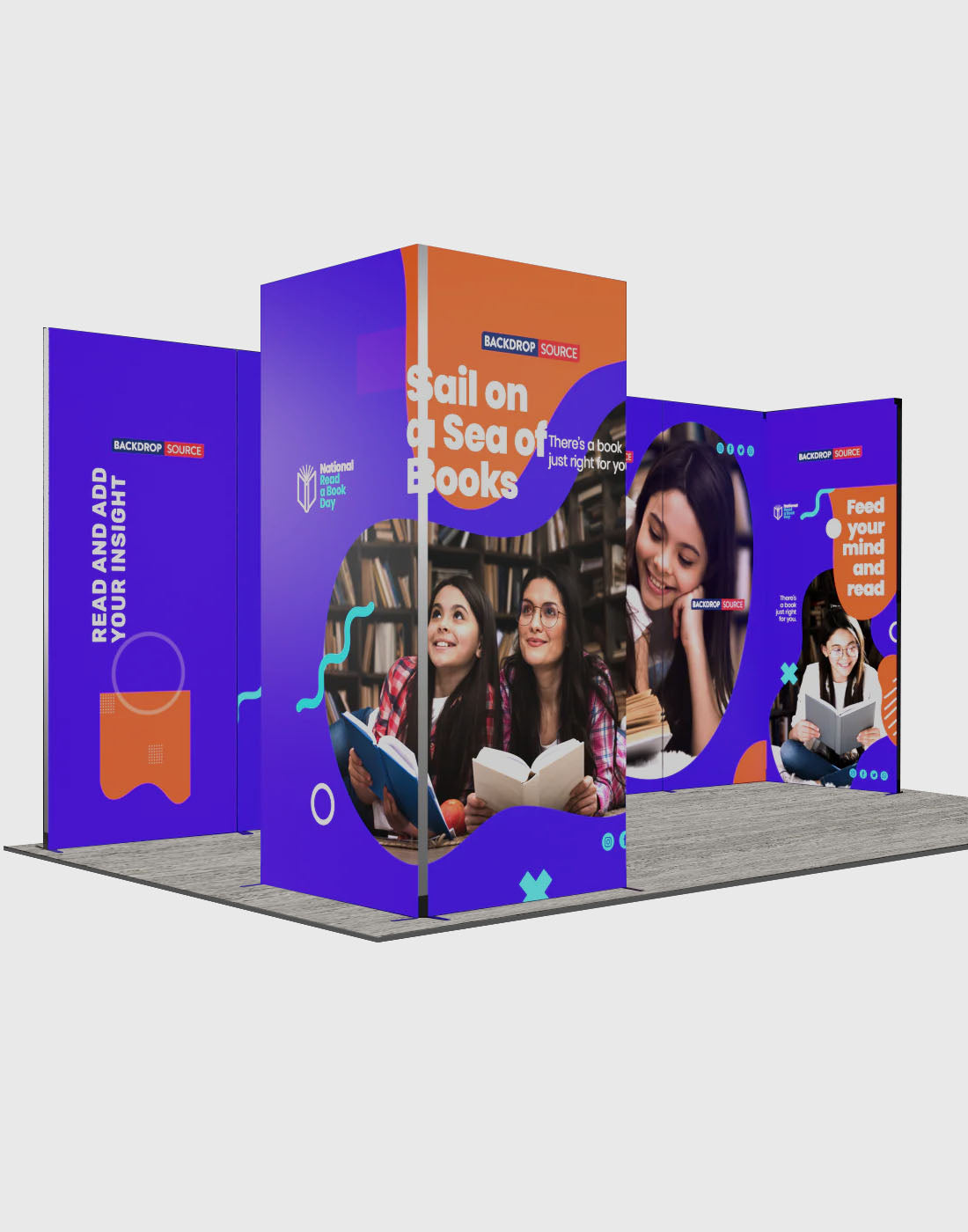 Foldable SEG  Exhibition Display - Model 18