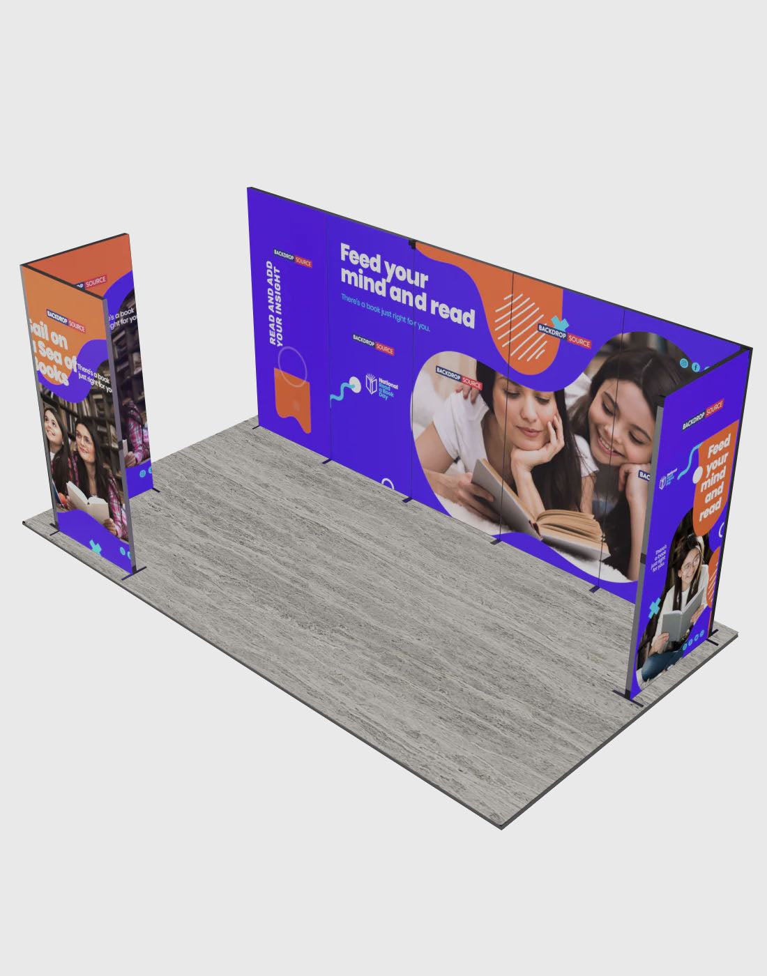 Foldable SEG  Exhibition Display - Model 18