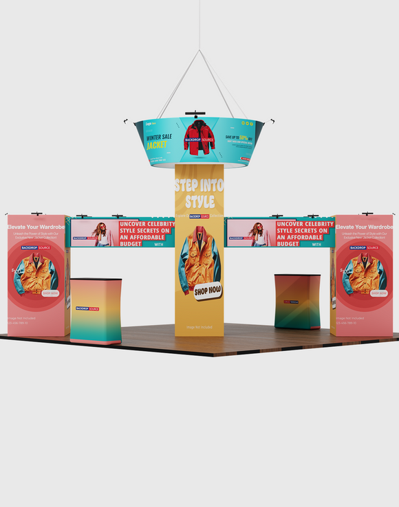 Modular Booth Kits 6m x 6m - Model 8