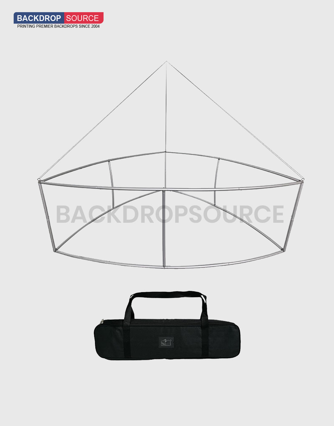 Curved Triangle Hanging Banner