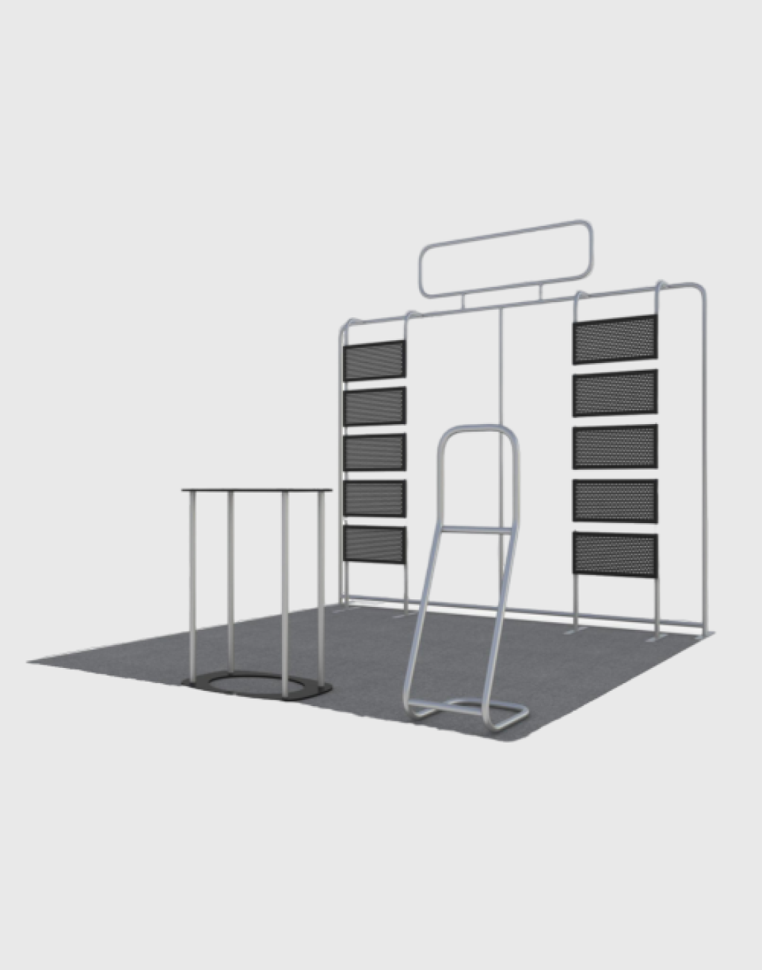 Portable Exhibit Display 3m x 3m - Model 21