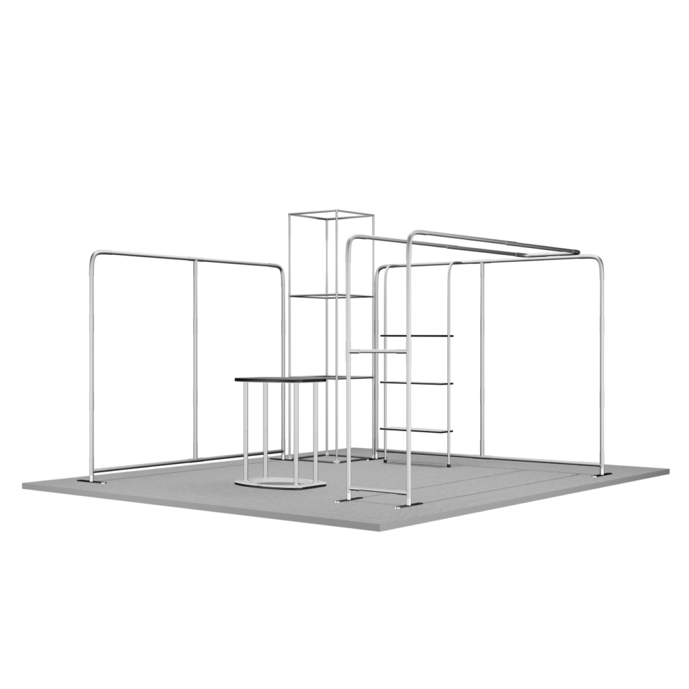 Modular Booth Kits 6m x 6m - Model 01