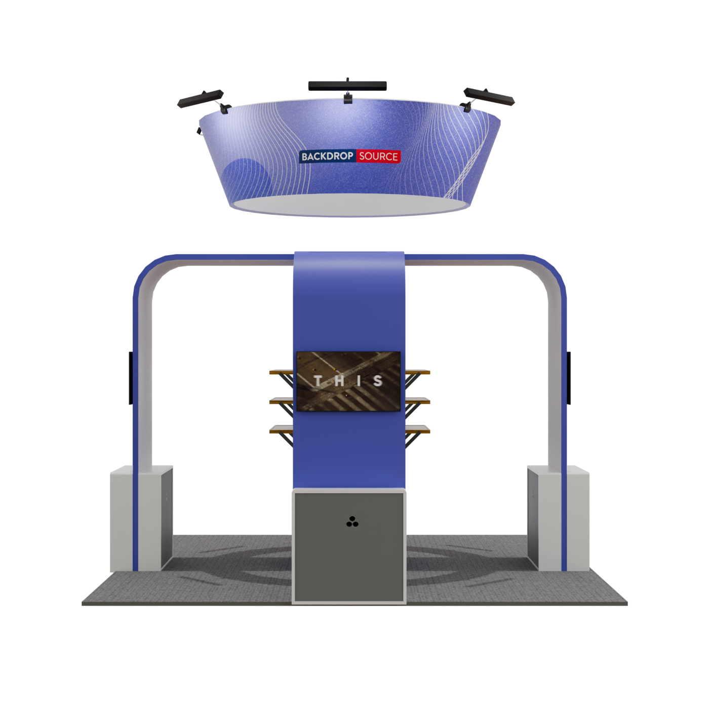 Modular Booth Kits 6m x 6m - Model 03