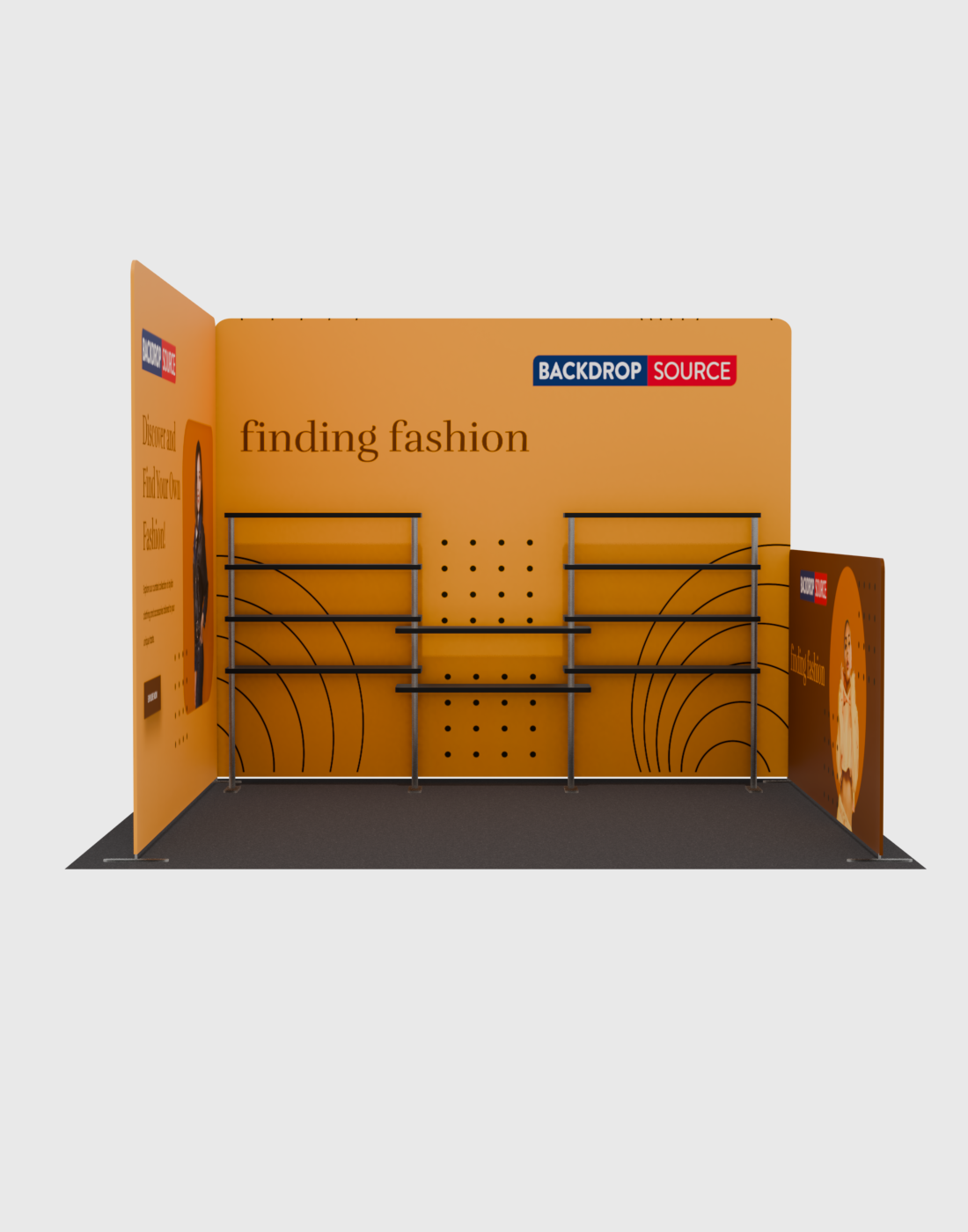 Portable Exhibit Display 3m x 3m - Model 21