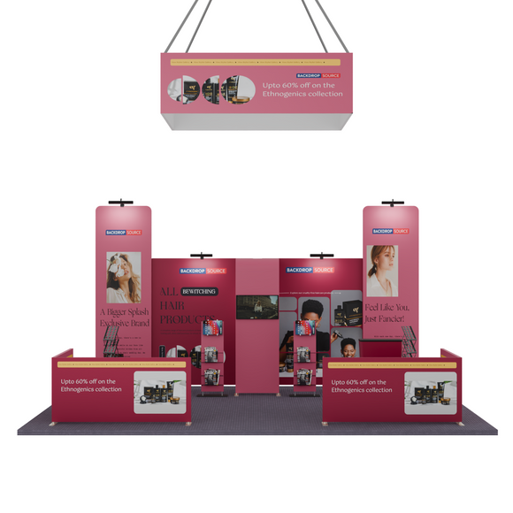 Modular Booth Kits 6m x 6m - Model 07