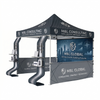 3m x 3m Fabric Canopy Kit with Waterfall Shelves & TV Mounts