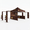 3m x 3m Fabric Canopy Kit with L-Shaped Wings & 4 TV Displays