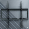 3m x 3m Fabric Canopy Kit with Waterfall Shelves & TV Mounts