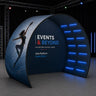 Half Circle Photo booth Enclosure