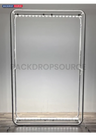 L-Shaped Illuminated Media Wall Set with Counters for 3x3m Booths