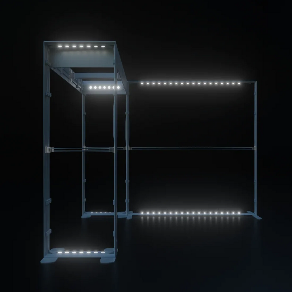 SEGO Backlit Booth 3m x 3m - Model 1