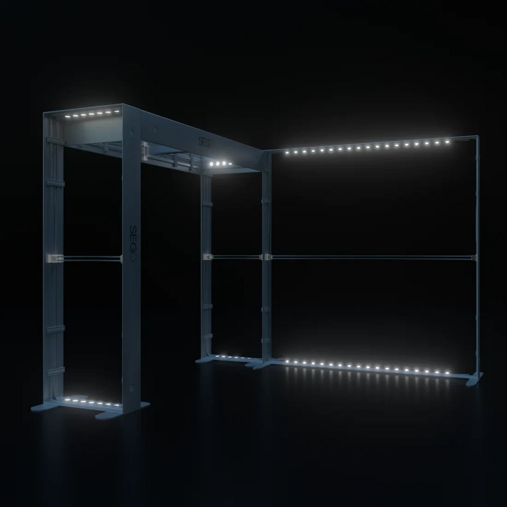 SEGO Backlit Booth 3m x 3m - Model 1