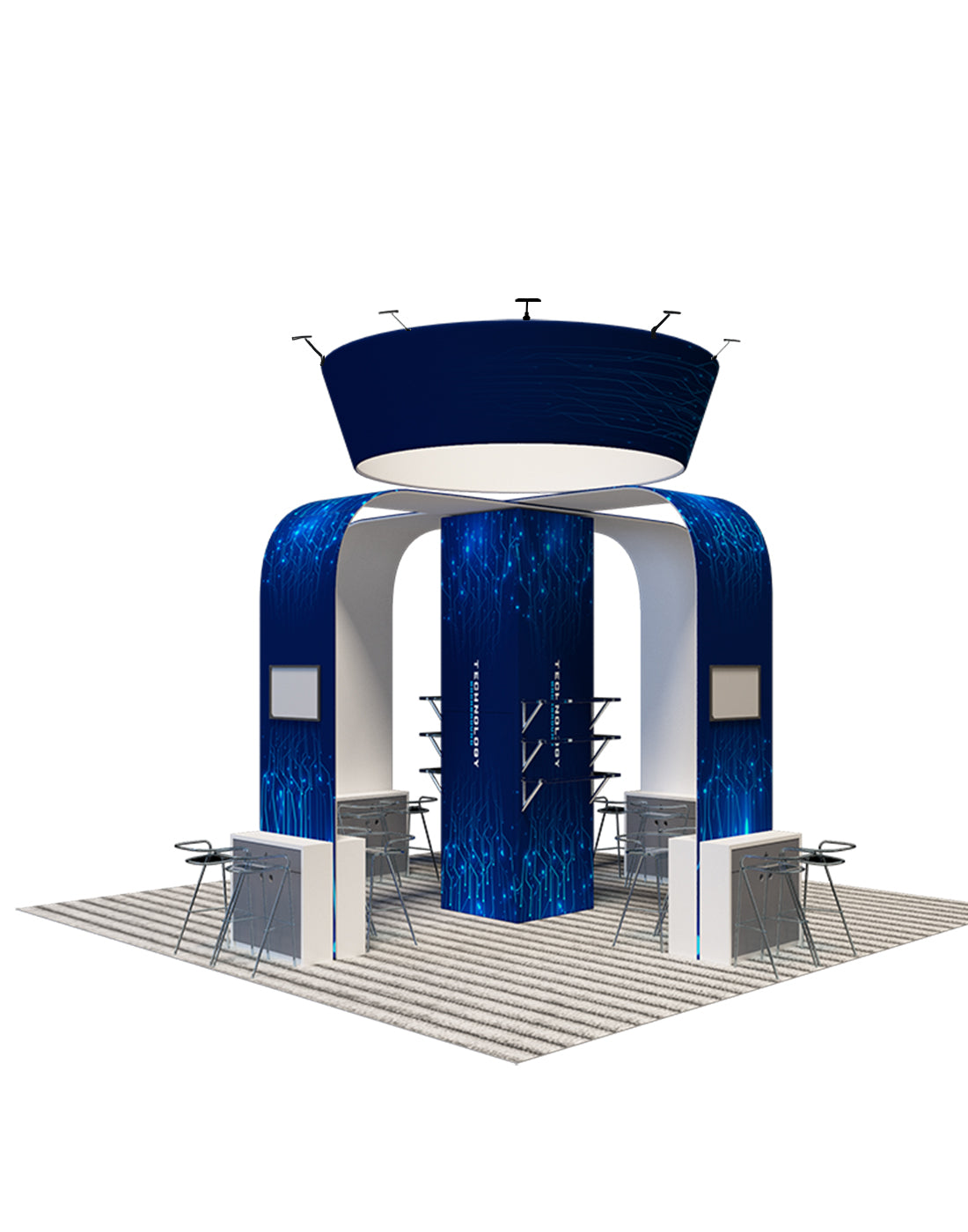 Modular Booth Kits 6m x 6m - Model 03