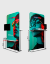 EZ Display Stand with Shelves & TV Mount