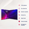3x3m Magnetic Fabric Backwall Kit with Full-Width Graphic